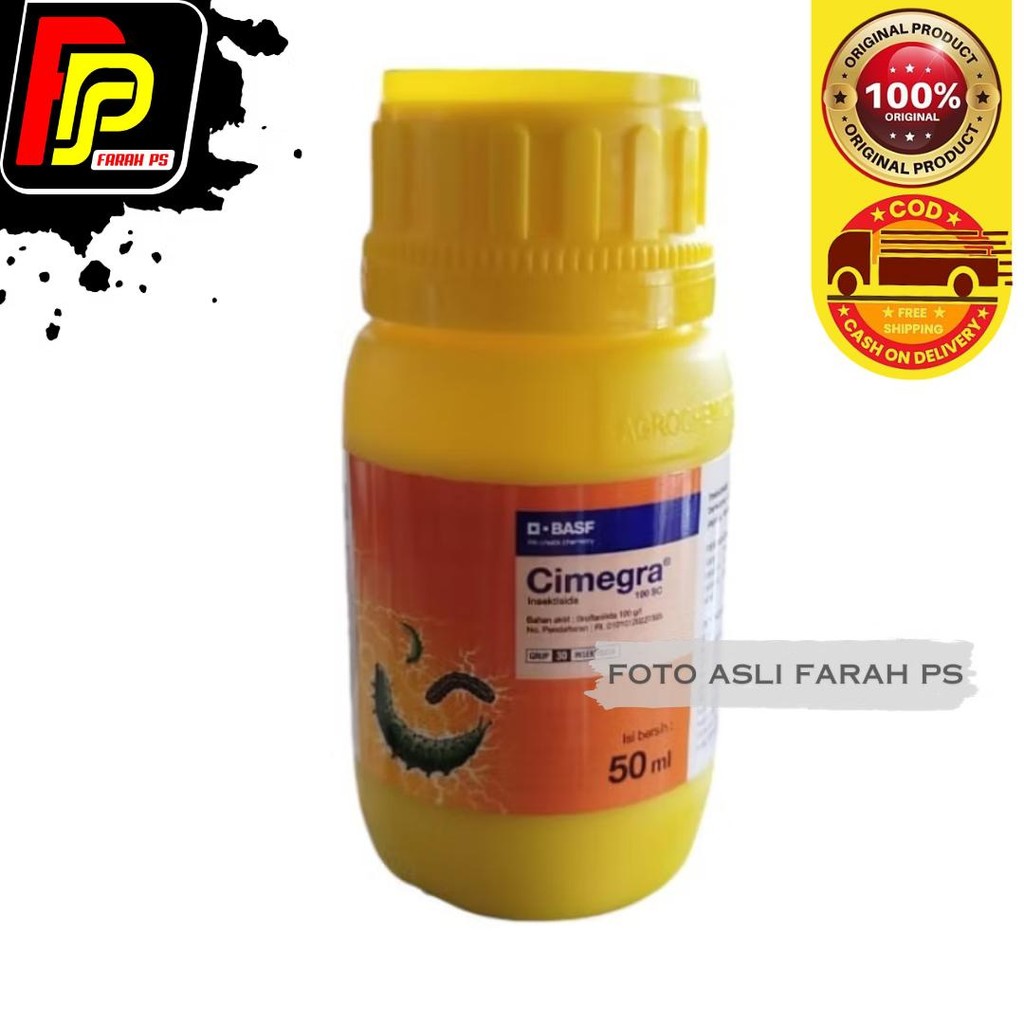 Jual Cimegra 100 SC 50 ml Insektisida Racun Ulat tanaman | Shopee Indonesia