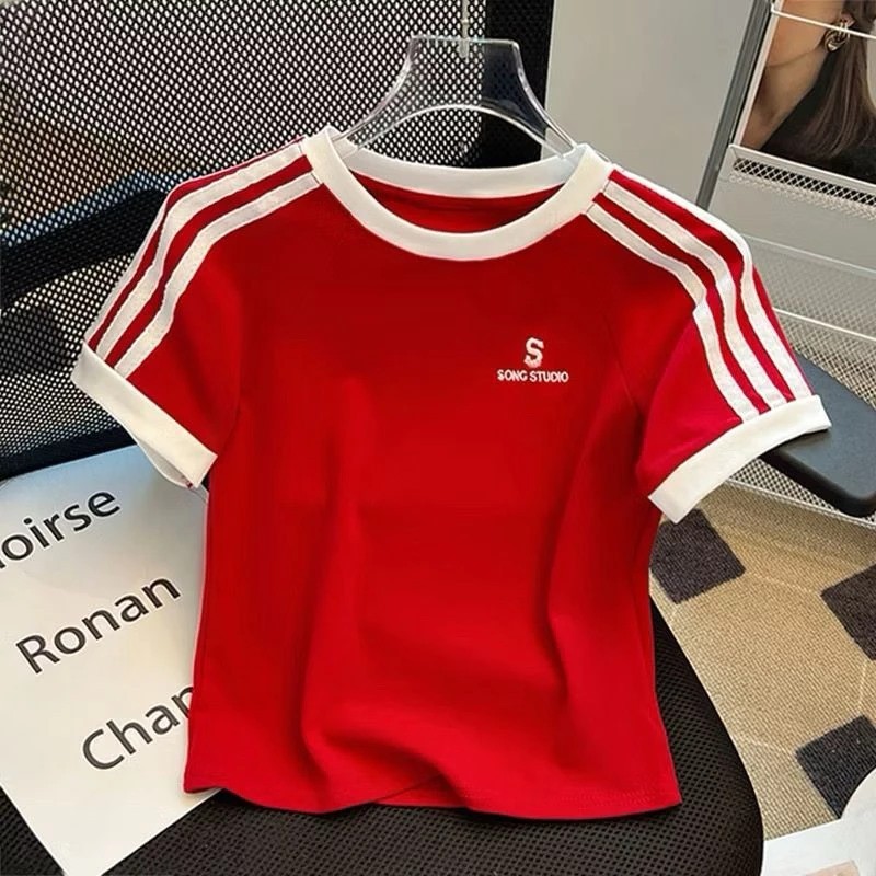 MF - Crop Top Wanita CHANA Knit Rib (LD 88, P 40)