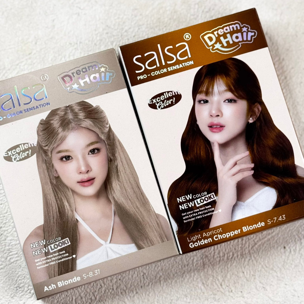 Jual SALSA Dream Hair Color | Cat Rambut Permanen Praktis Intens Tahan ...