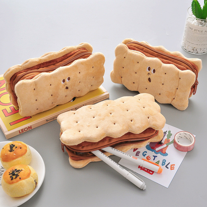 Jual Kotak Pensil Lucu Roti / Terbakar Roti Kucing Tempat pensil ...