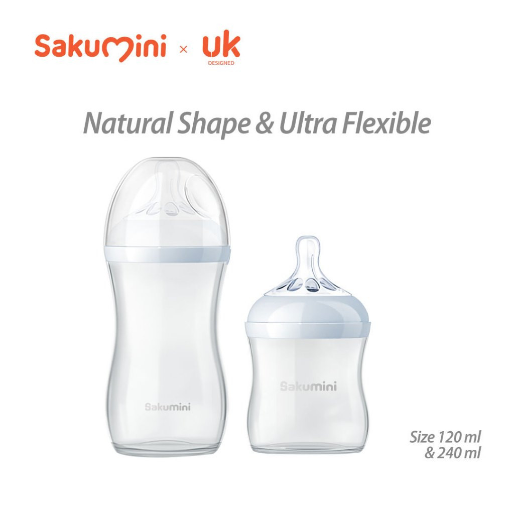 Jual Sakumini Baby Natural Milk Feeding Bottle Botol Susu Bayi Newborn ...