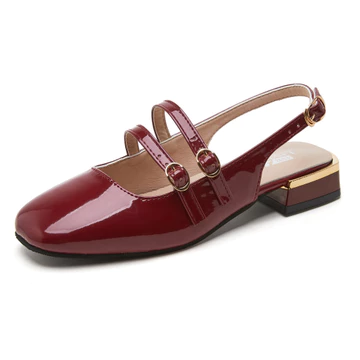 HMBRG Rose FREE BOX Sepatu Flatshoes Wanita Slip On Sepatu Tali Wanita Fashion Korea TG1940
