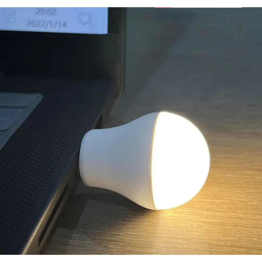Jual Lampu Bohlam LED Mini USB Portable Light Lampu Baca HP Hias Kecil ...