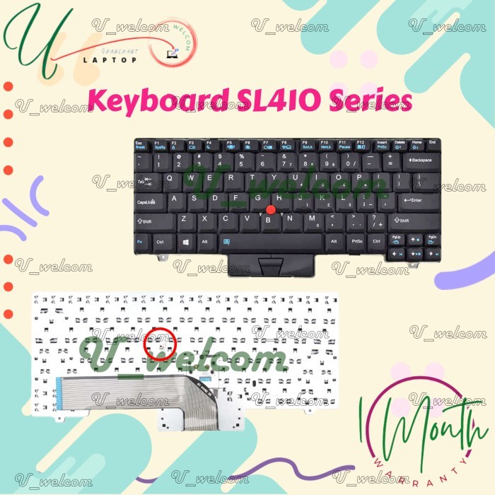 Jual Key Keyboard Thinkpad L520 SL410 SL510 L410 L412 L420 L510 L512 ...