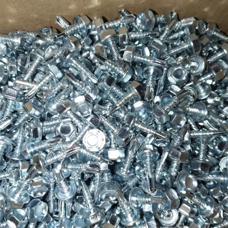 Jual RB2 baut roofing baja ringan 1016 1000 pcs baut roofing baja ...