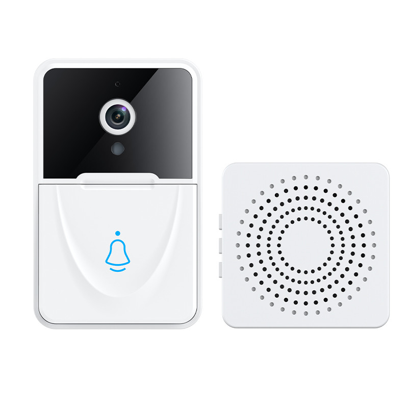 Jual WiFi Video Doorbell Wireless Phone Two-way Intercom System IR ...