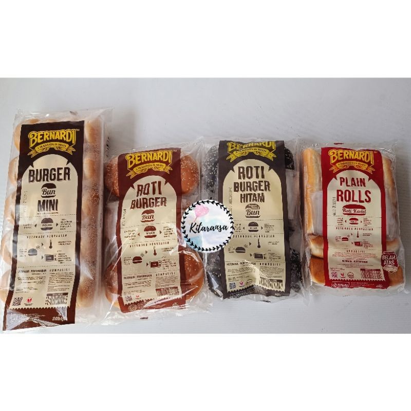 Jual Roti Burger/Burger Bernardi/Hotdog/Roti/Roti Burger Bernadi ...