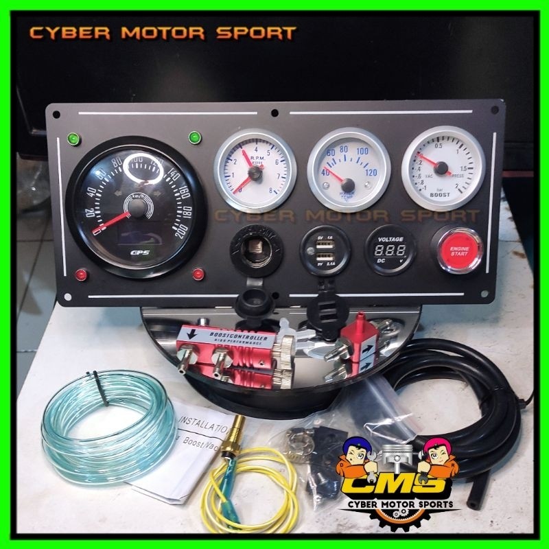 Jual Speedometer universal Analog classic gauge Speedometer GPS system ...
