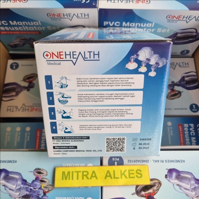 Jual Ambu Bag / Ambubag Onehealth. Bag Valve Mask. PVC Manual ...