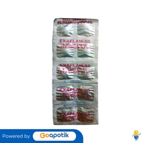 Jual Exaflam 50 Mg Strip 10 Tablet | Shopee Indonesia