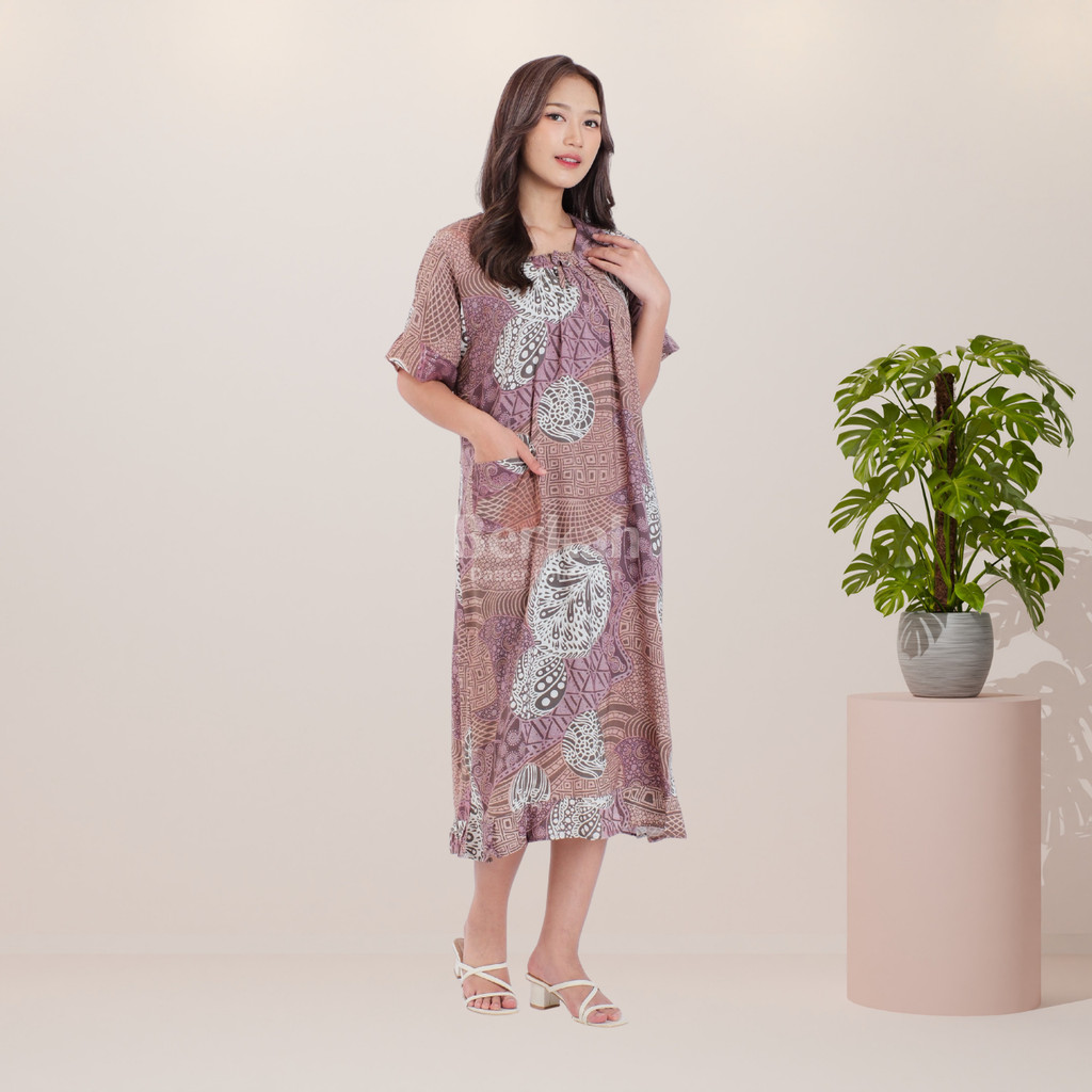 Daster Batik Rayon Karet Surya Teja Dss- 4