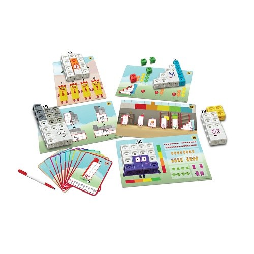 Jual Hand2Mind - Numberblocks MathLink Cubes 11–20 Activity Set ...