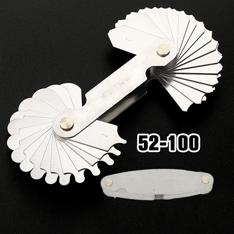 Jual R25-50 R52-100 R Gauge / Alat Pengukur Radius / Alat Ukur Radius ...