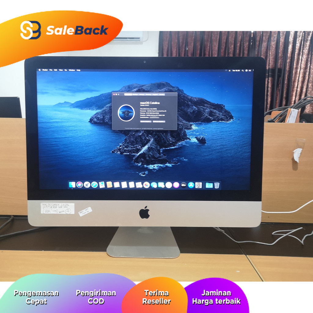Jual Apple iMac Late 2013 21.5 Inch Core i5 RAM 8GB/1TB Quad Jual Apple iMac Late 2013 21.5 Inch Core i5 RAM 8GB/1TB Quad