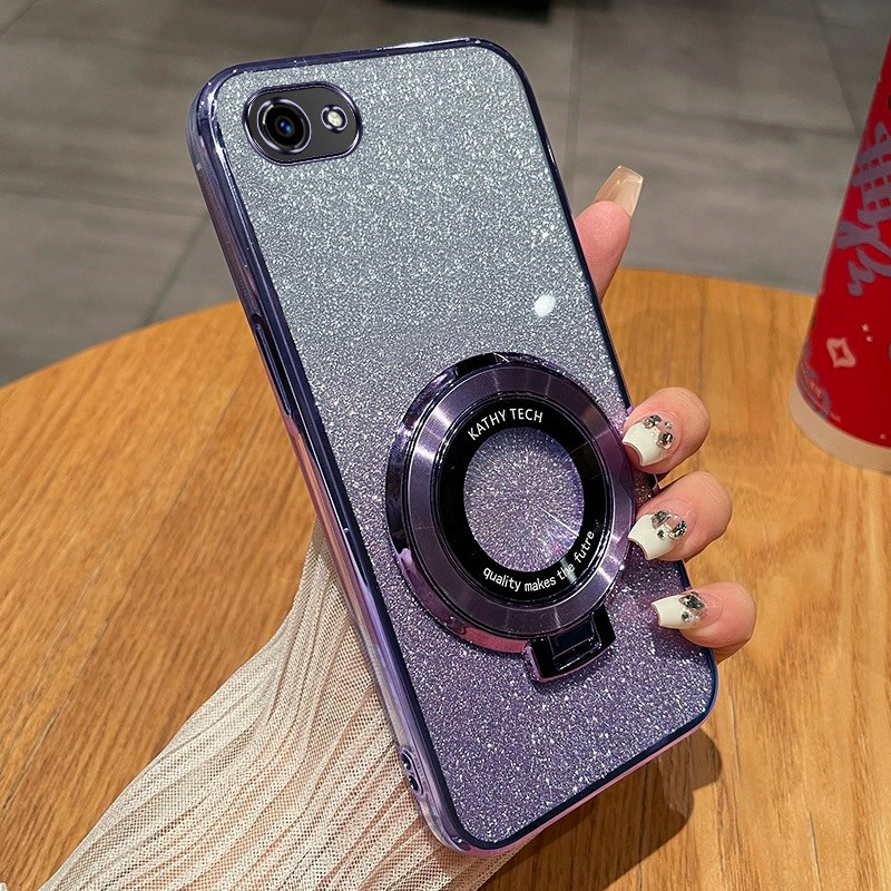 Jual New Phone case Vivo Y81 Y81i Back Cover Luxury Shiny Gradient