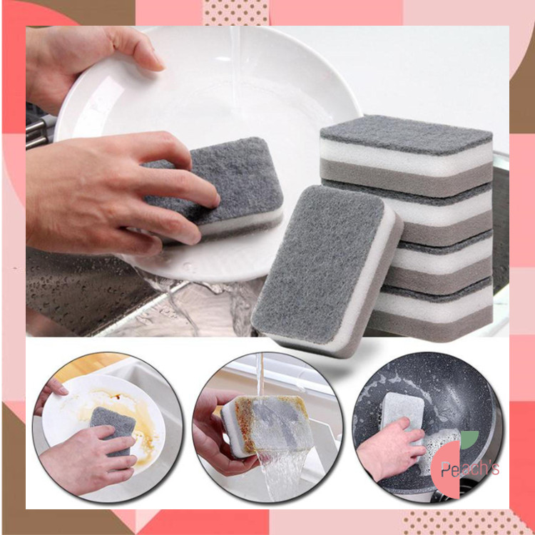 Jual PEACHs - H6309 Double Side Magic Spons / Sponge Serbaguna Cuci ...