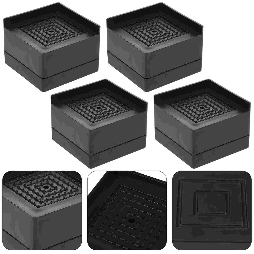 Jual 4 Pcs Furniture Floor Mat Bed Riser Sofa Rubber Feet Rug Couch ...