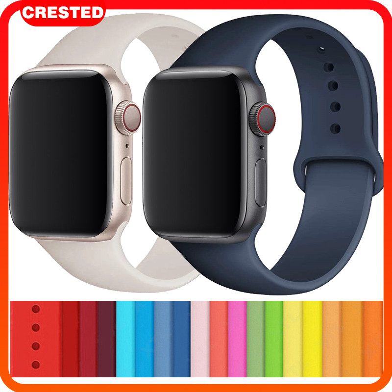 Smart Watches Apple Watch Series 38mm Case Sport Silicone Strap