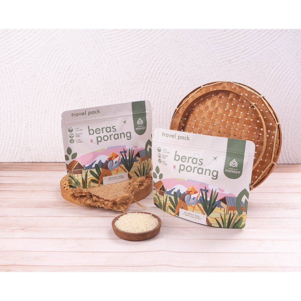 Jual Travel Pack Masaya Beras Porang - beras porang shirataki konjac ...