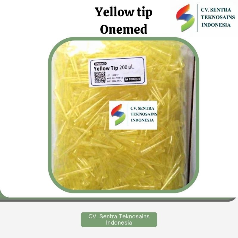 Jual Yellow tip 200 uL Onemed (10 pcs) | Shopee Indonesia