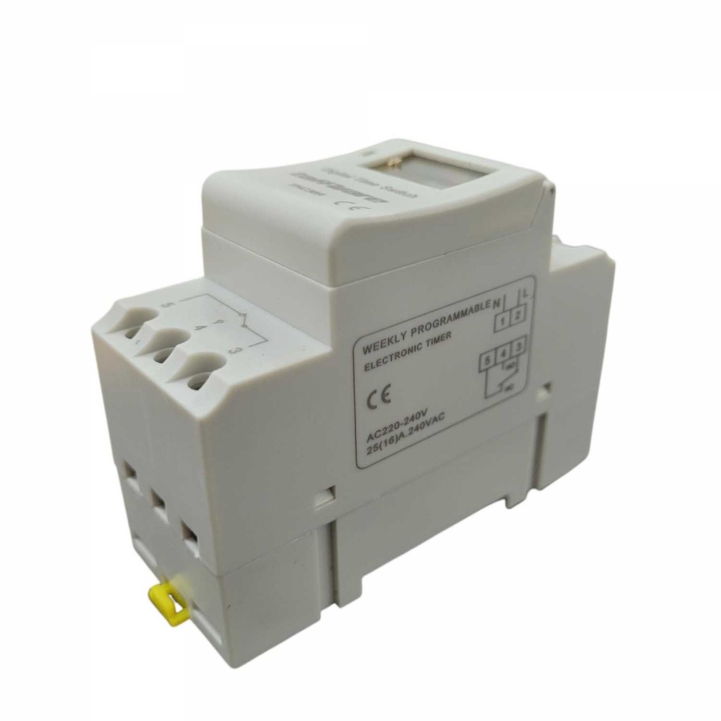Jual Taffware Programmable Digital Timer Switch 28 Program 220V/25A(16A ...