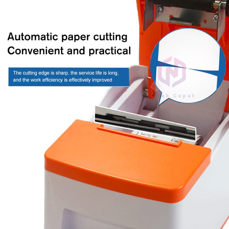 Jual PRINTER THERMAL AUTOCUTTER 58MM INTERFACE USB - BLUETOOTH - Hitam ...