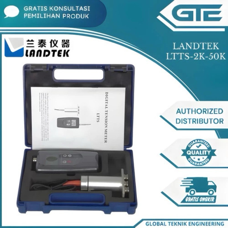 Jual LANDTEK LTTS Digital Wire Tension Meter Rope Tension Measuring 2K ...