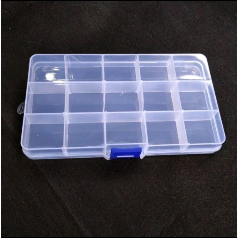 Jual Kotak Penyimpan Manik Manik Box Sekat 24 / Sekat 10 / Sekat 15 ...
