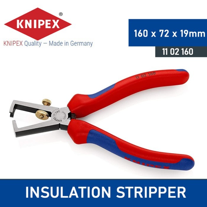 Draper Knipex 11 02 160 Sb Adjustable Wire Stripping - 11 02 160 SB main image 0
