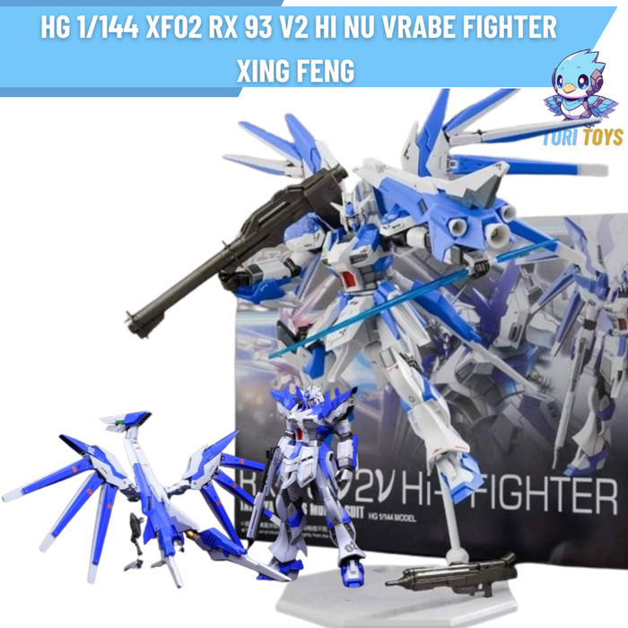 Jual HG 1/144 XFS RX 93 V2 Hi Nu Vrabe Fighter Xing Feng Model Build ...