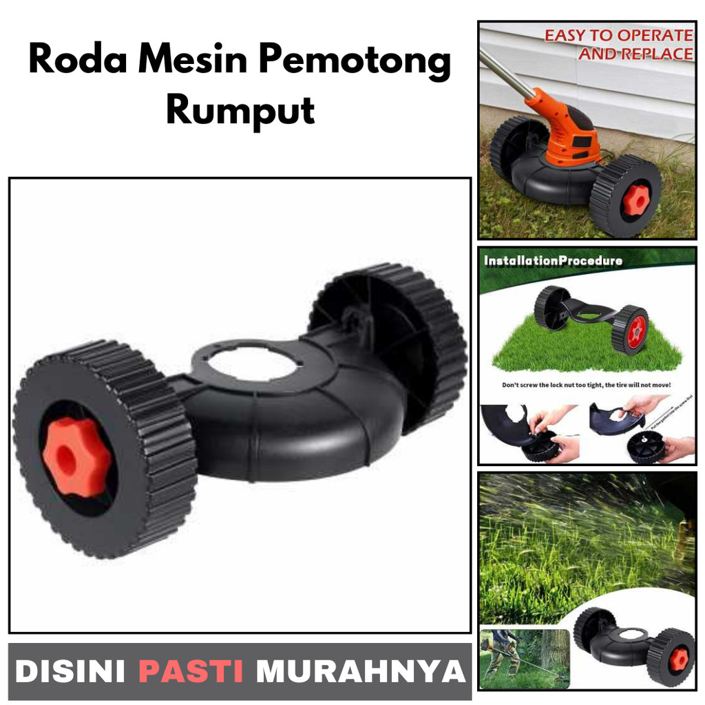Jual MKKK Roda Mesin Pemotong Rumput Lawn Mowers Wheel M-095 | Shopee ...