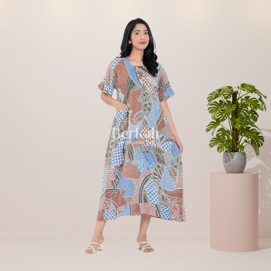 Daster Batik Rayon Karet Surya Teja Dss- 5