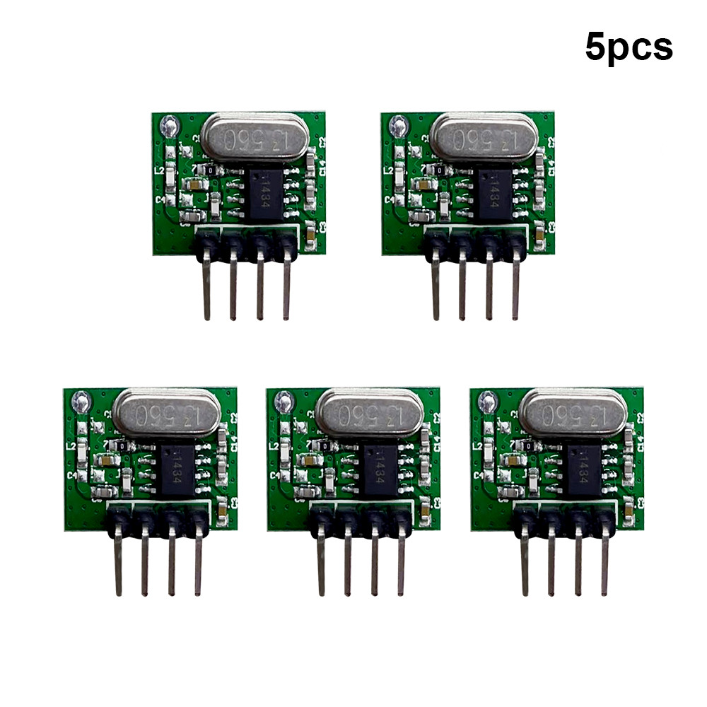 Jual QIACHIP 433Mhz RF Transmitter and Receiver Superheterodyne ASK 433 ...