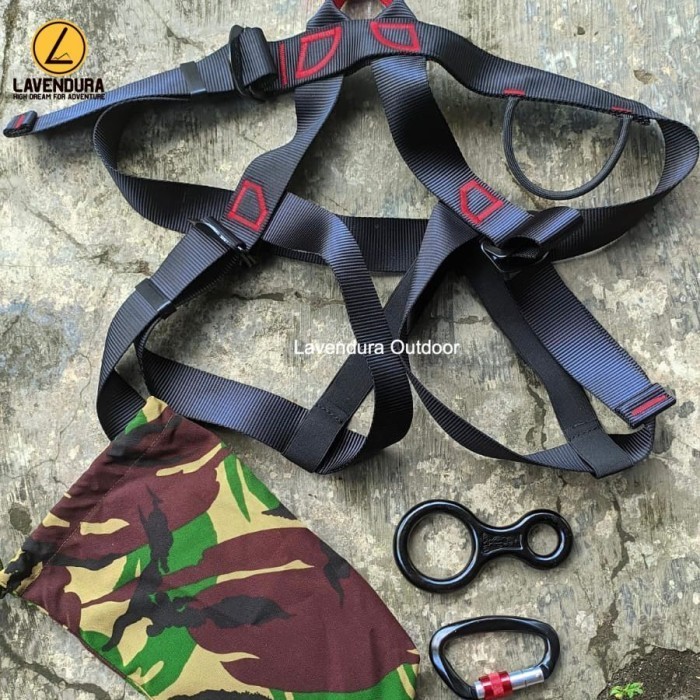 Jual REPLING SET KOMPLIT Paket Rappeling 9 Reppeling SRT Single Rope ...