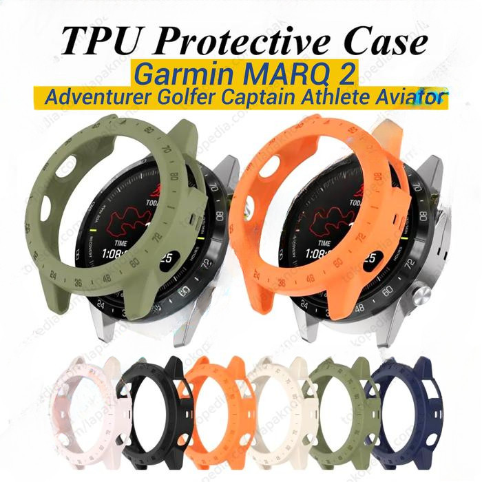 Pellicola Protettiva BROTECT Full-Cover 3D Per Garmin Marq Athlete – Protezione Anti-graffio E Trasparente (2 Pezzi)