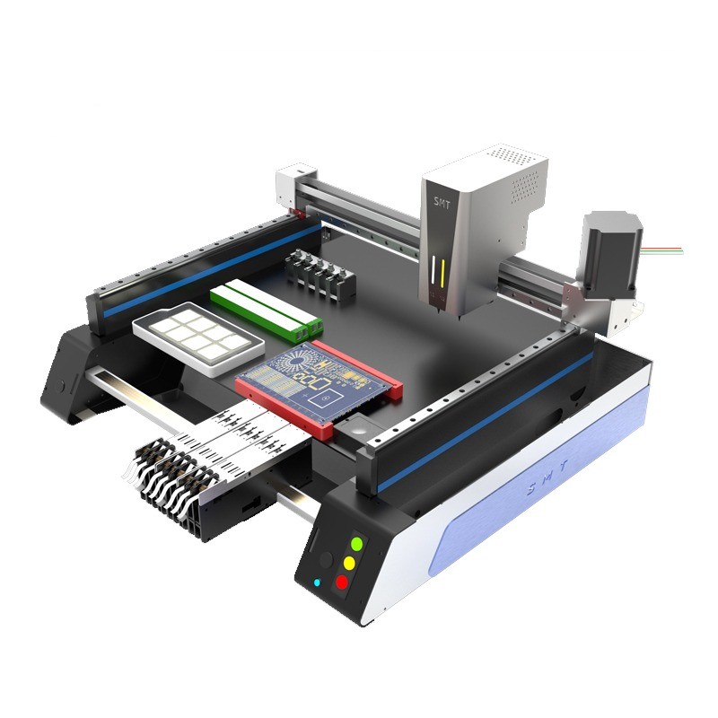 Jual 220V / 110V Desktop SMT Machine High-speed Fully Automatic Triple ...