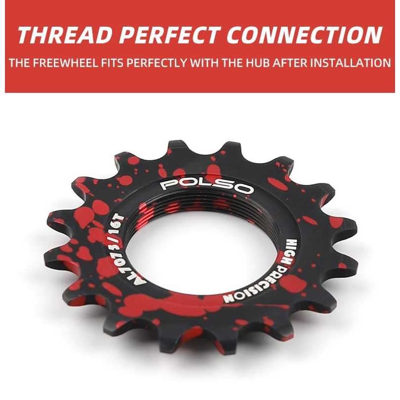 Jual Polso Lockring Freehub Fixie Single Speed COG Sprocket Gear 15T ...