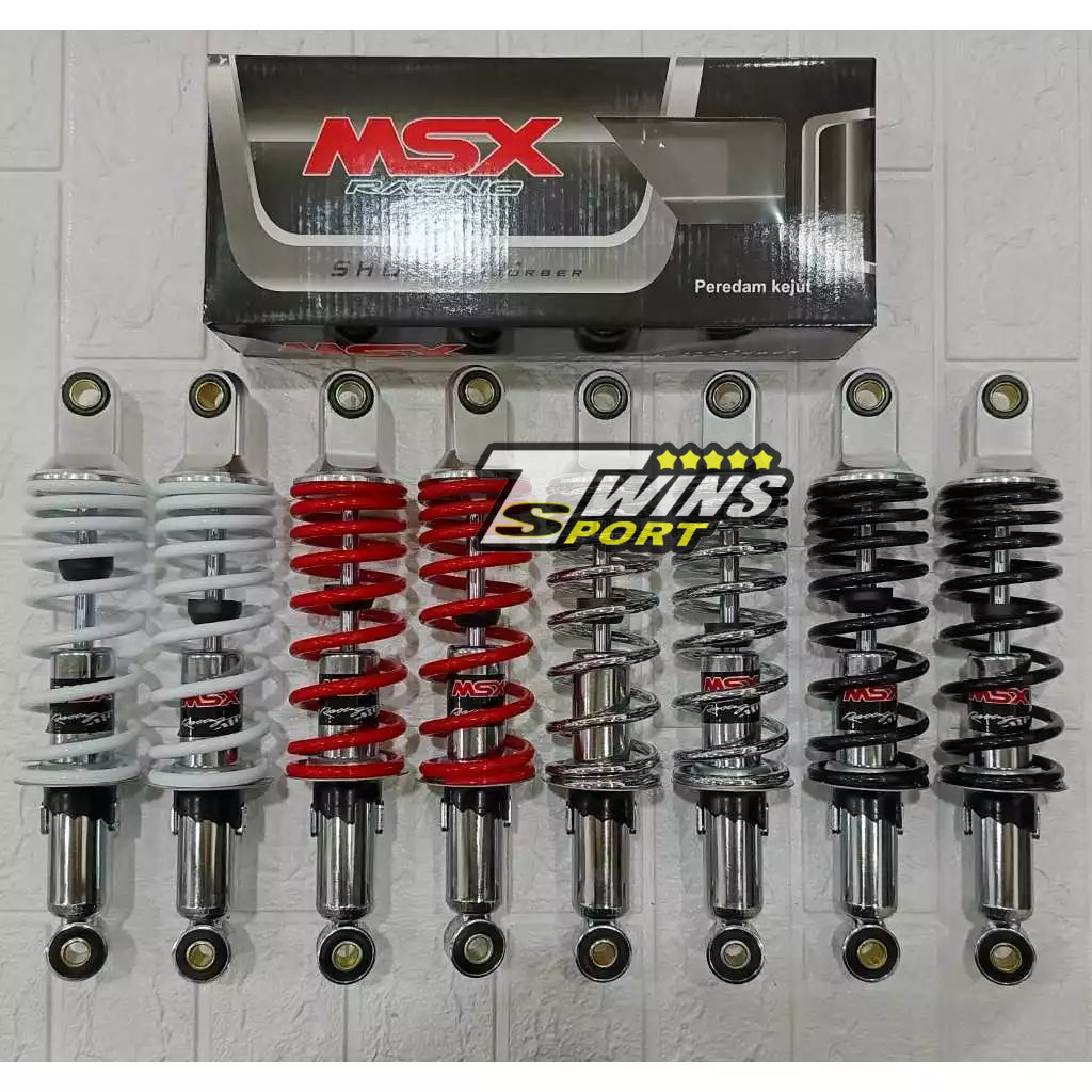 Jual Shock Shockbreaker Belakang Non Tabung Dual Shock Bebek MSX ...