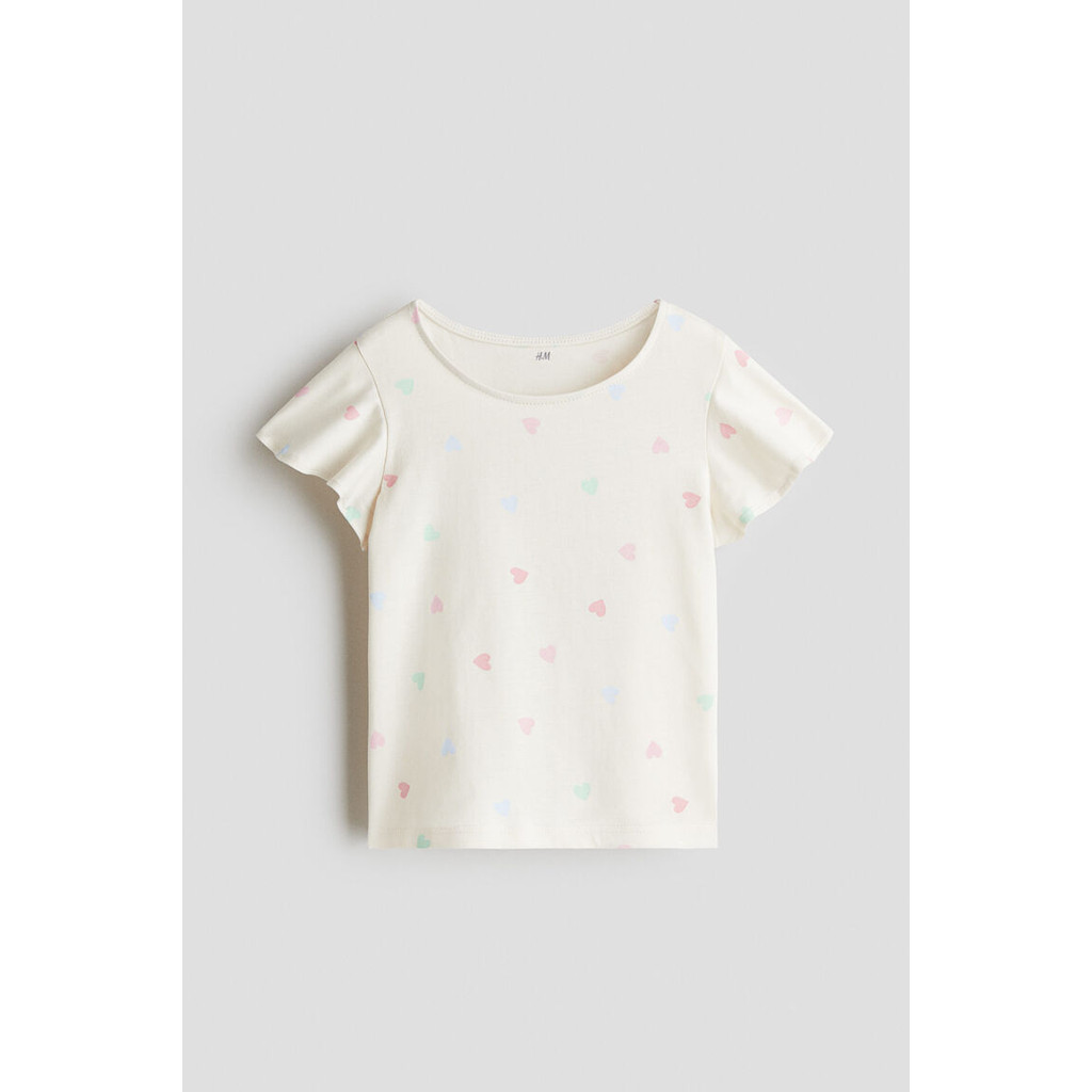 Jual H&M Anak Perempuan Atasan Dengan Lengan Flutter Bermotif 1298109 ...
