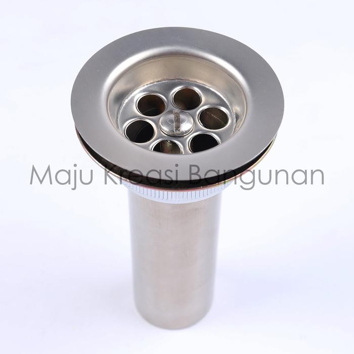 Jual Sifon Botol Besi Wastafel Afur Pembuangan Air Stainless Sink Dapur ...