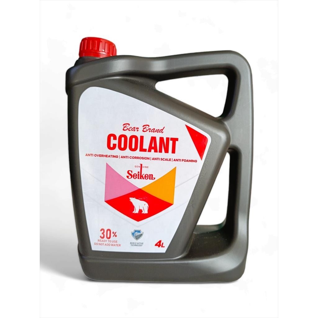 Jual Air Radiator Coolant 30% Mobil Seiken Japan Merah 4 Liter OEM ...