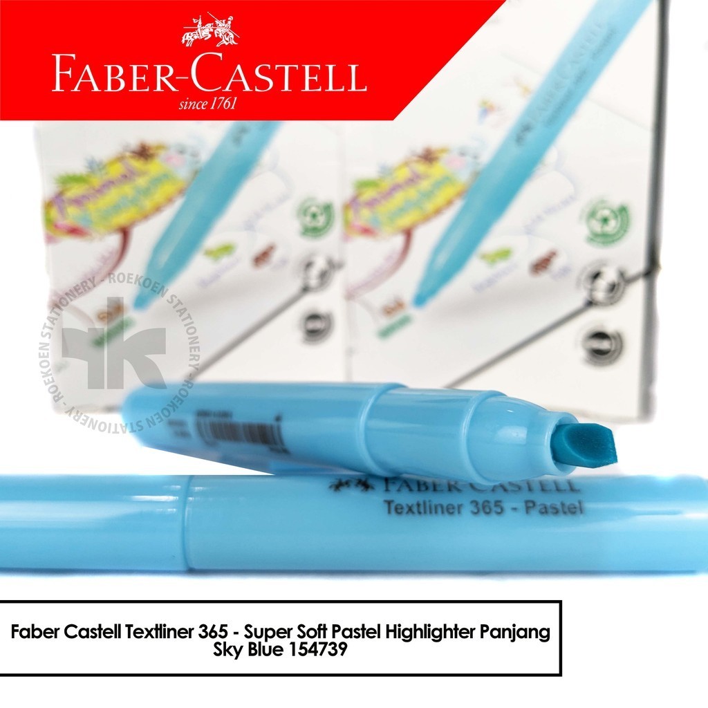 Jual Faber Castell Textliner 365 - Super Soft Pastel Highlighter ...