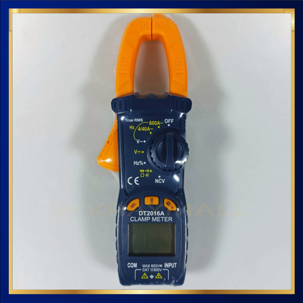 Jual Cool Digital Multimeter Voltage Tester Clamp Meter AC/DC 600V ...