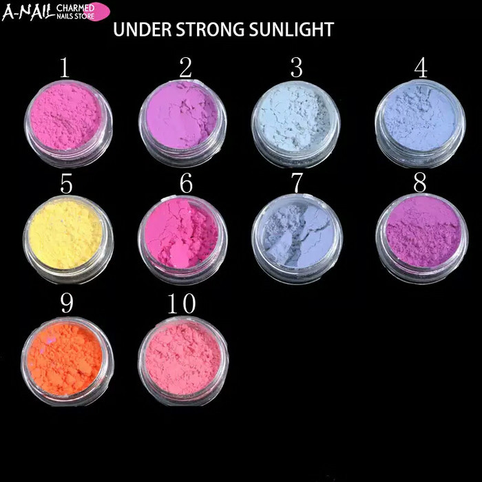 Jual PROMO/ uv solar pigment. Photochromic powder Sun Color Changing ...