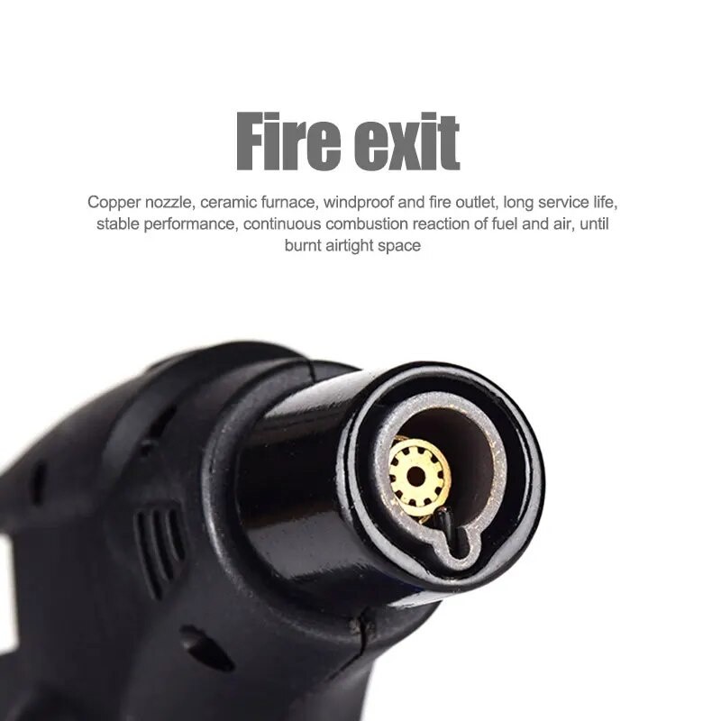 Jual 2023 baru tahan angin isi ulang obor Jet Turbo Lighter BBQ ...