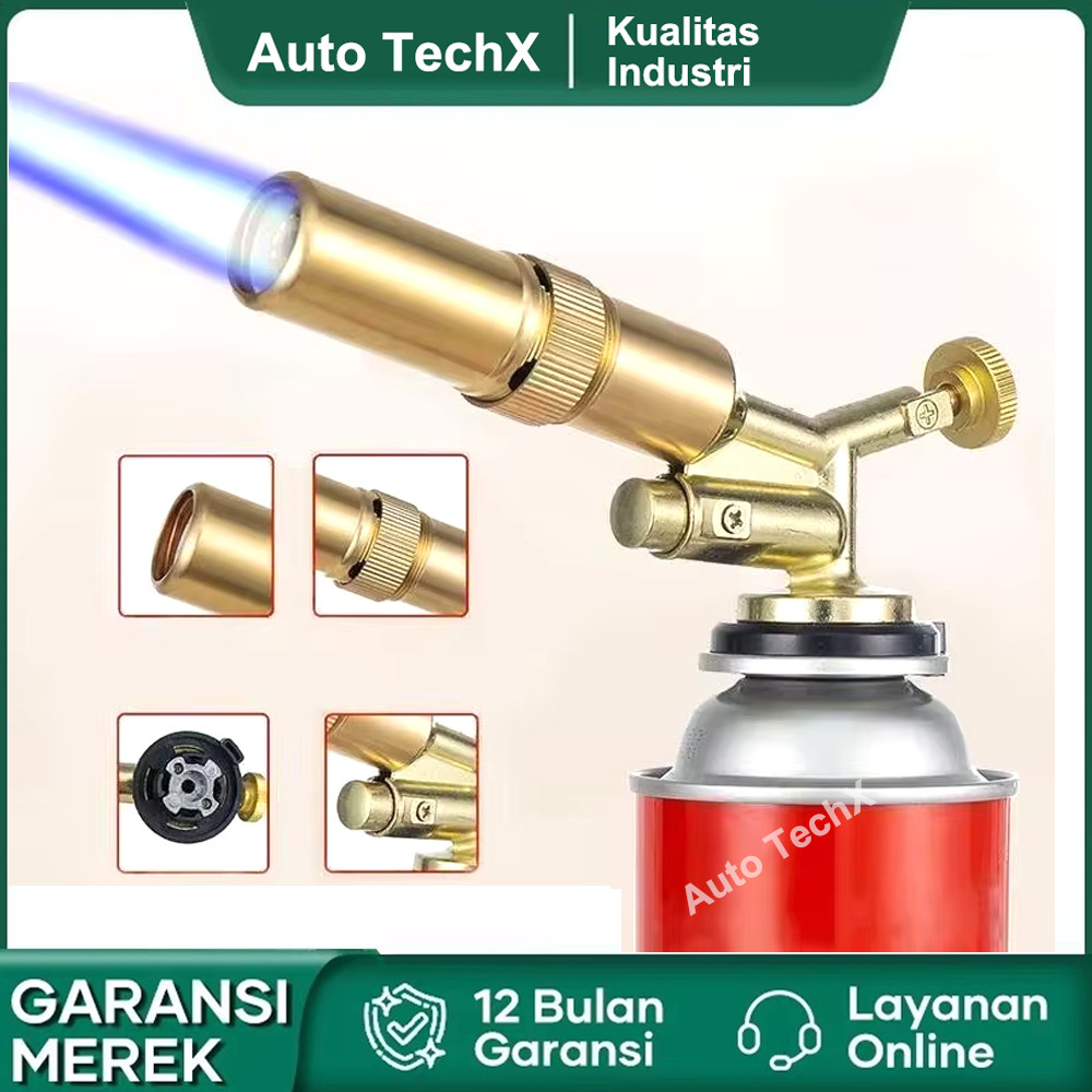 Jual Kepala Gas Torch kaleng tabung Portable Flame Gun Las api Pemantik ...