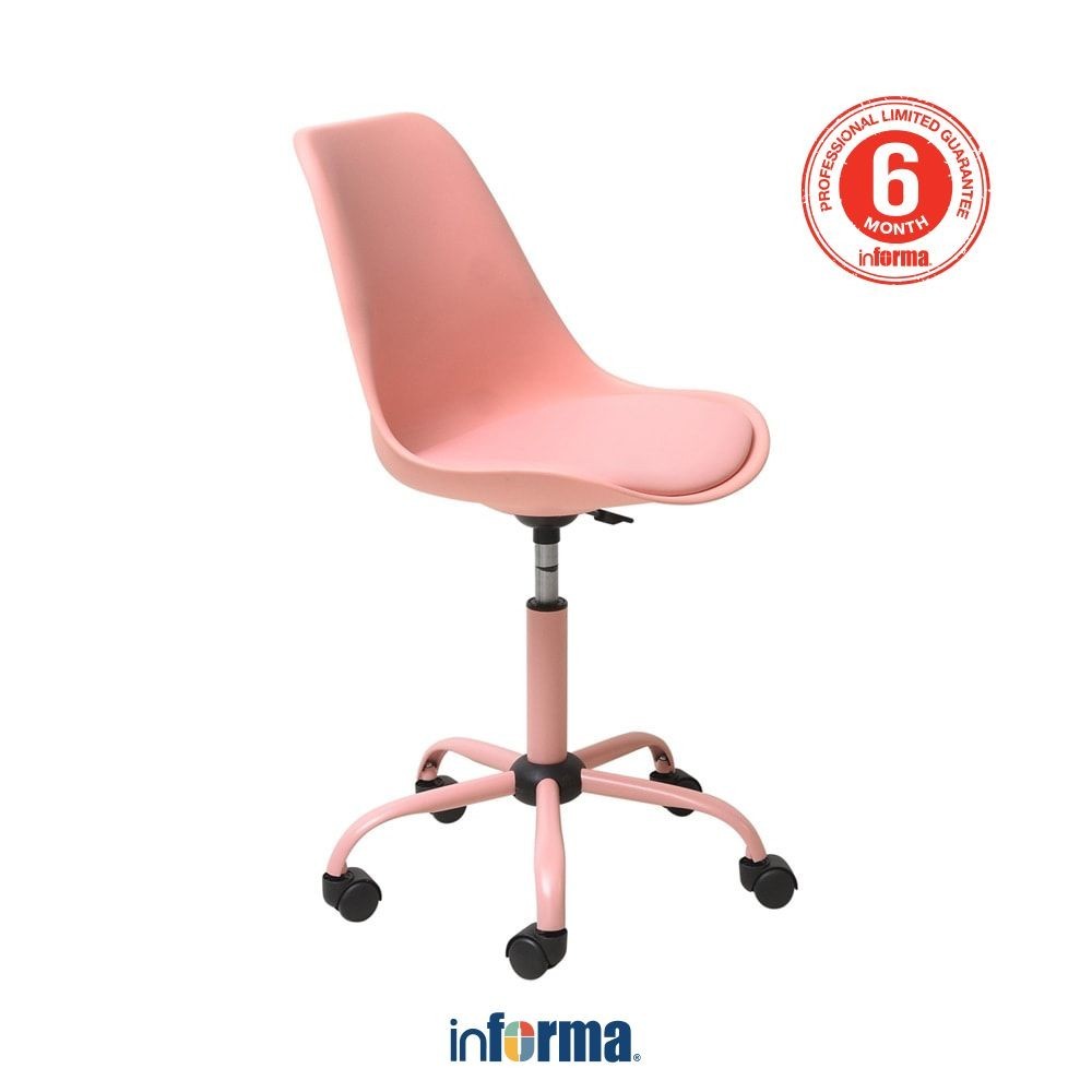 Jual Informa Macaroons Kursi Kantor Sandaran Rendah - Pink Tempat Duduk ...