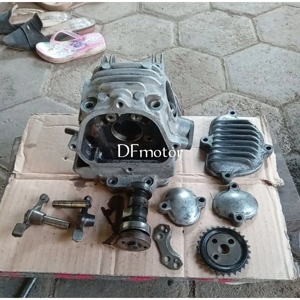 Jual Block Head Kop Cilinder Kawasaki Kaze R Original | Shopee Indonesia