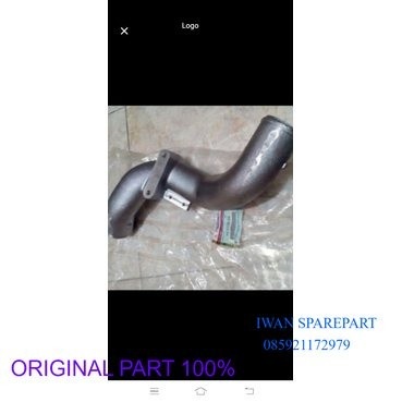 Jual Pipa air inlate pipa hawa turbo canter ps110/125 original ...
