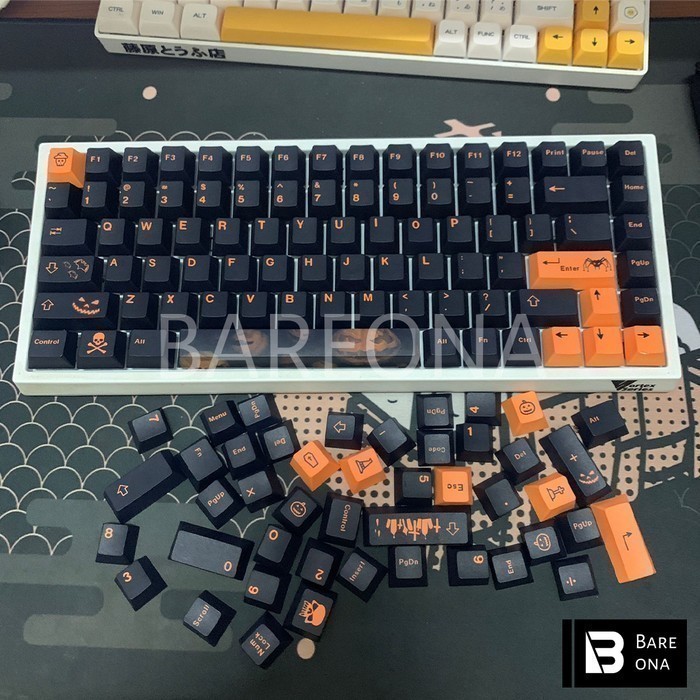 Jual Keyboard Mechanical Vortexseries VX8 Keycaps Halloween Cherry Full ...